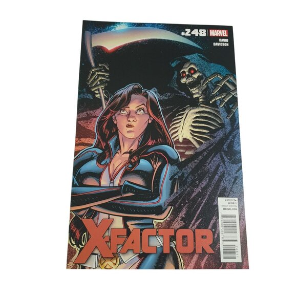 X-Factor 248 Marvel Comic Bagged Boarded Graphic Novel Book Collector Davidson - Picture 1 of 2